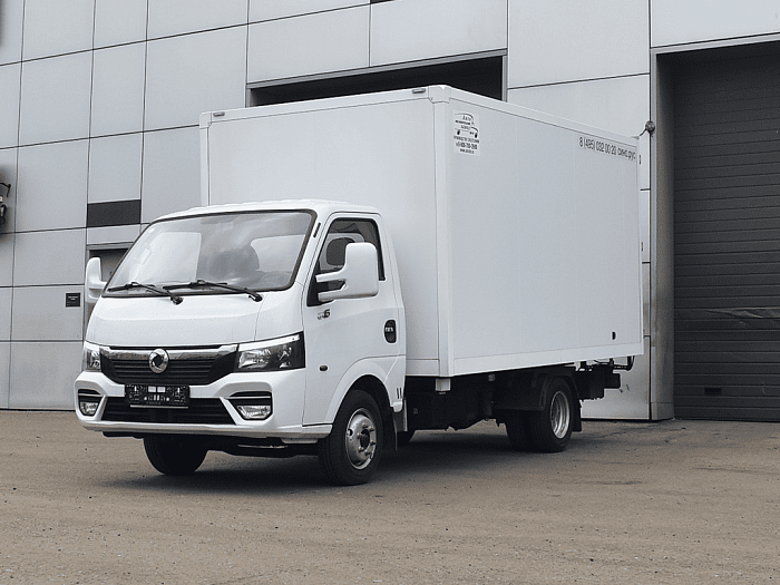 Изотермический фургон на шасси Junfeng Q35L